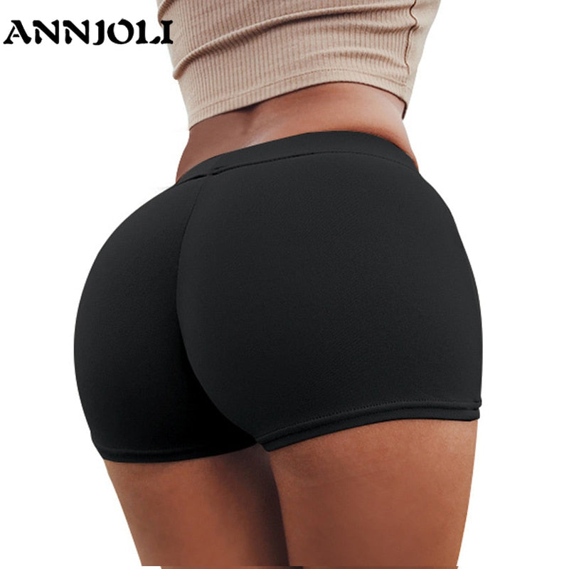 ANNJOLI 2020 9Color Women Soft Cotton Seamless High Elasticity High Waist Short Pant Anti-light Female Summer Breathable Underwe