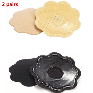 3 Pairs Sexy Strapless Bra Self-Adhesive Silicone Nipple Breast Pasties Cover Reusable Underwear Women Wedding Party Bra Sticker