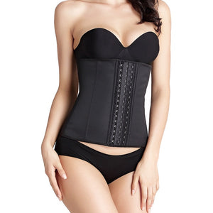 9 Steel Bone Waist Trainer Latex Shapewear Slimming Belt Waist Cincher Body Shaper Girdle Workout Tummy Control for Women