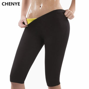 CHENYE new sale Women Slimming Pants Neoprene Sweat Sauna Body Shapers Fitness Stretch Control Panties Burne Waist trainer Pants