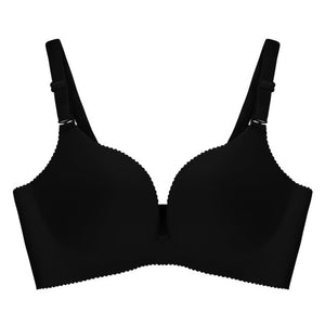 Seamless Bras for Women Push Up Wire Free Adjustable Sexy Bra Straps Bright Summer Lingerie Bras Solid Breathable Underwear