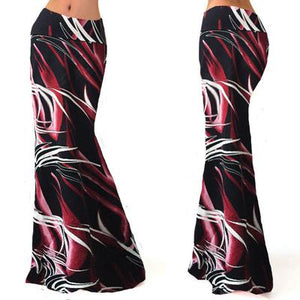 S-3XL Spring Elastic High-waist Long Pencil Skirt For Women 2020 Printed Pencil Maxi Skirt Faldas Largas Mujer Para Fiesta