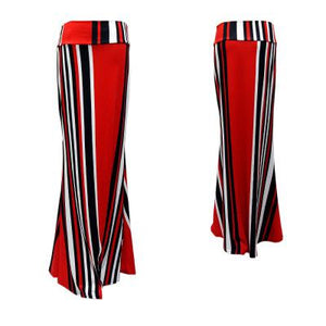 S-3XL Spring Elastic High-waist Long Pencil Skirt For Women 2020 Printed Pencil Maxi Skirt Faldas Largas Mujer Para Fiesta