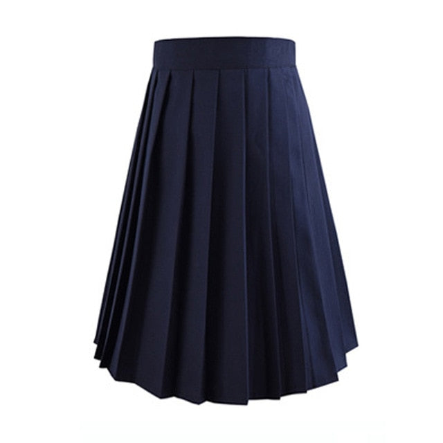 2019 Women Summer high waist pleated plaid skirt Female Anime Short Skirts plisowana spodnica saia curta jupe plissee femme