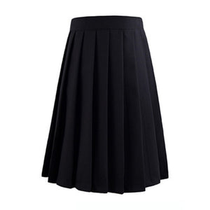 2019 Women Summer high waist pleated plaid skirt Female Anime Short Skirts plisowana spodnica saia curta jupe plissee femme