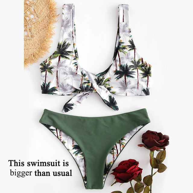 Bikinx Bandeau swimwear women push up swimsuit female Cactus Print micro bikini 2020 sexy bathing suit beach bathers Biquini new