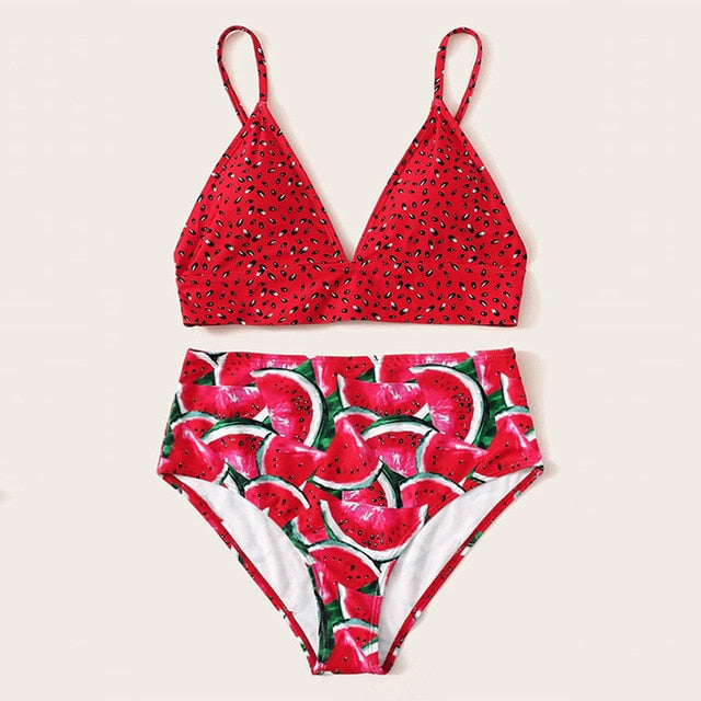 Bikinx Bandeau swimwear women push up swimsuit female Cactus Print micro bikini 2020 sexy bathing suit beach bathers Biquini new