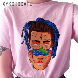 Juice Wrld T Shirt Women R.I.P Hip Hop Rapper Streetwear Tshirt Print Clothing Female Casual Ulzzang Graphic T-shirt Top Tees