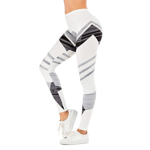 Brand Sexy Women Legging leaf Printing Fitness leggins Fashion Slim legins High Waist Leggings Woman Pants