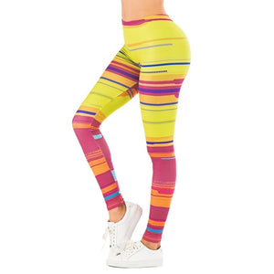 Brand Sexy Women Legging leaf Printing Fitness leggins Fashion Slim legins High Waist Leggings Woman Pants