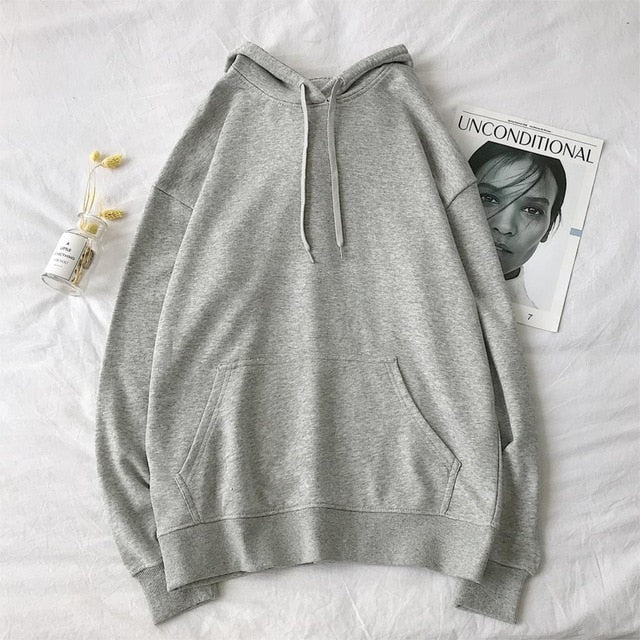 Privathinker Woman's Solid 12 Colors Korean Hooded Sweatshirts Female 2020 Cotton Thicken Warm Hoodies Lady Autumn Fashion Tops