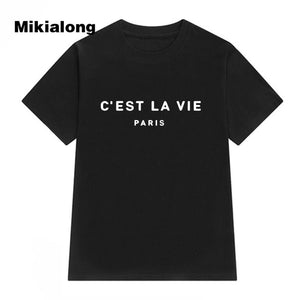 T Shirt Women 2020 Summer Camiseta Mujer Short Sleeve Poleras Mujer Cool Tee Shirt Femme T-shirts Paris Tshirts Cotton Women Top