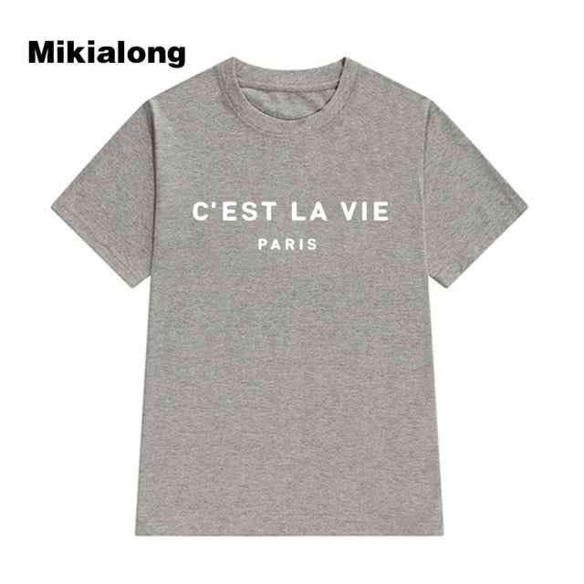 T Shirt Women 2020 Summer Camiseta Mujer Short Sleeve Poleras Mujer Cool Tee Shirt Femme T-shirts Paris Tshirts Cotton Women Top