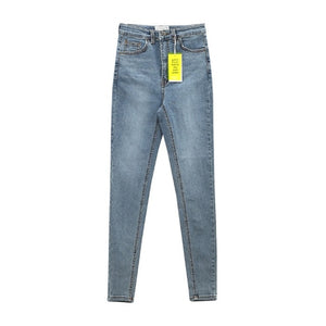 Women Jeans High Waist Stretch Denim Feet Pants 2020 Spring Was Thin And Hip But Comfortable Pencil Pants