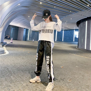 Hot Big Pockets Cargo pants women High Waist Loose Streetwear pants Baggy Tactical Trouser hip hop high quality joggers pants