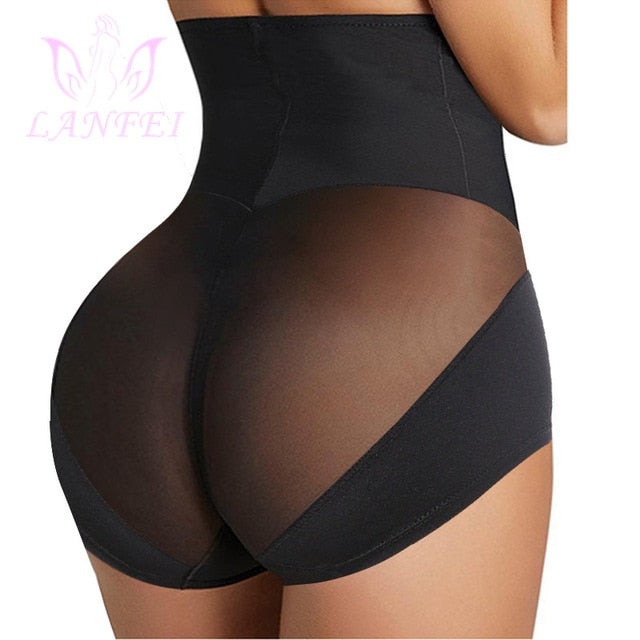 LANFEI Womens High Waist Trainer Body Shaper Panties Faja Tummy Control Slimming Seamless Underwear Shapewear Butt Lifter Briefs